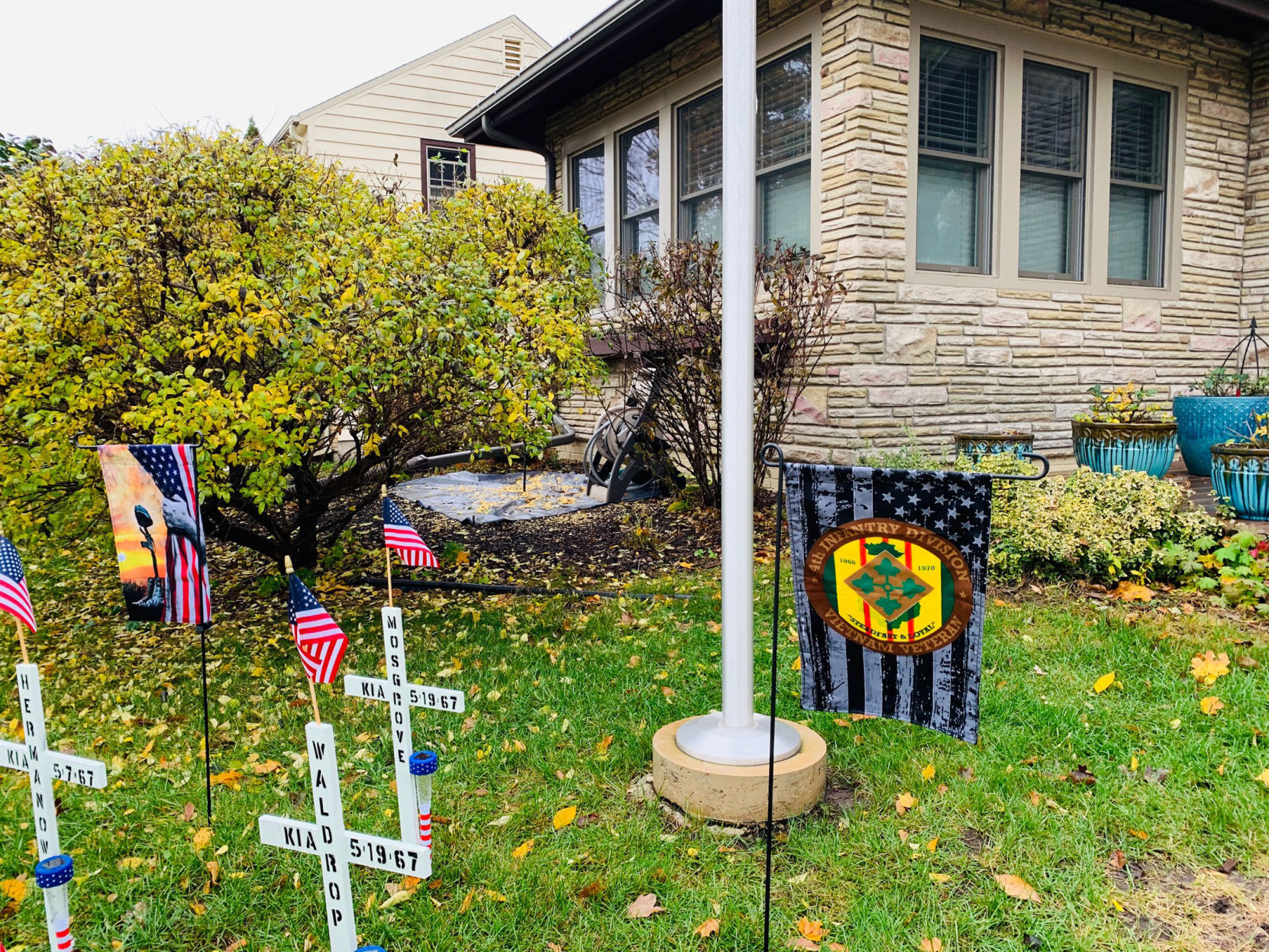 Vets Day lawn pic2